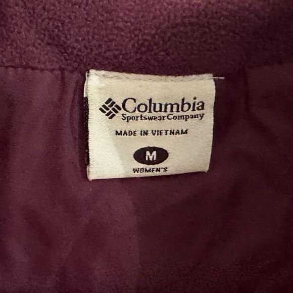 Columbia Women's Purple Thin Vest, Medium, Pre-owned - Picture 6 of 7